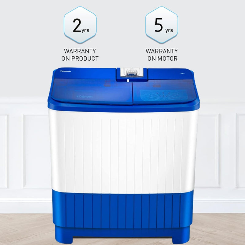 Panasonic 8 kg 5 Star Semi-Automatic Top Loading Washing Machine (NA-W80B5ARB)