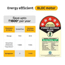 ATOMBERG FG1098 Renesa Prime 1200mm Ceiling Fan ( Pebble Grey )