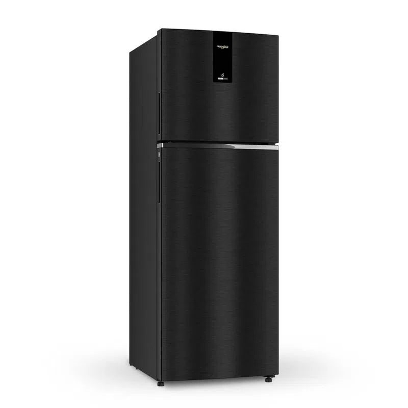 Whirlpool Intellifresh 327L, 2 Star Frost Free Double-Door Refrigerator (21841) Omega Black