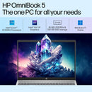 HP Omnibook 5 16-ba1789TU Intel Core i5 13th Gen 1334U | 16GB + 512GB | Windows 11 Home Laptop