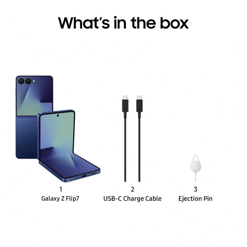 Samsung Galaxy Z Flip7 5G Smartphone with Galaxy AI | 12GB+512GB
