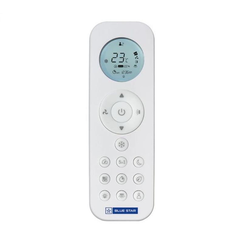 Blue Star 1 Ton, 5 Star AI Pro Inverter Split AC (IC512TNUR)