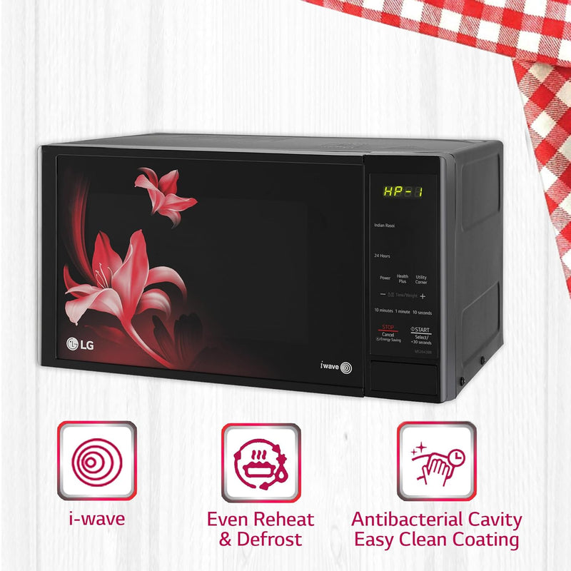 LG 20 L Solo Microwave Oven (MS2043BR.DBKQILN)