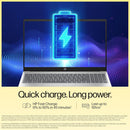 HP Laptop 15.6 Inch, 16GB RAM + 512GB SSD | AMD Ryzen™ 5-7430U processor |  AMD Radeon™ Graphics | Windows 11 Home, Silver (15-fc0389AU)