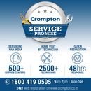 Crompton 1200mm Premion Aura Prime  1 Star Rated Ceiling Fan - Titanium