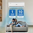 Voltas 1 Ton 3 Star, Inverter Split AC(Copper, 4-in-1 Adjustable Mode, Anti-dust Filter, 2023 Model, White VOLTAS SAC 123V VECTRA ELITE)
