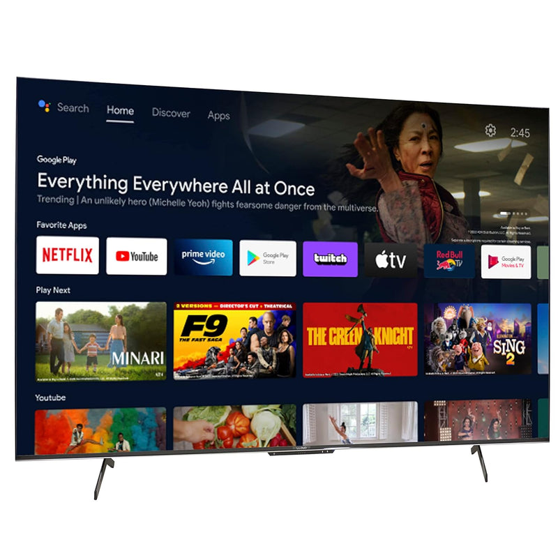 Lloyd 189 cm (75 Inches) 4K Ultra HD Smart QLED TV (75QX900D)