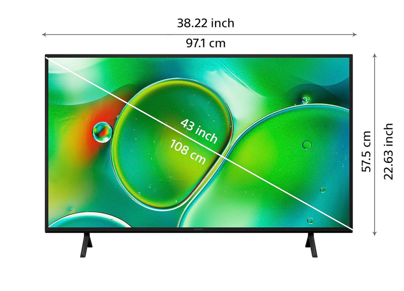 Sony BRAVIA 2 Series 108 cm (43 inches) 4K Ultra HD Smart LED Google TV (K-43S25 IN5)