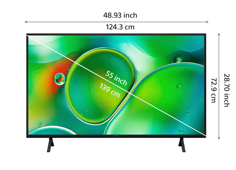 Sony 139 cm (55 inches) BRAVIA 2 4K Ultra HD Smart LED Google TV (K-55S25 IN5)