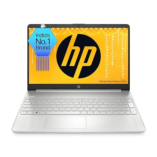 HP 15s 12th Gen Intel Core i5-1235U 15/6inch (39.6 cm) FHD Anti-Glare, 8GB RAM, 512GB SSD, Intel Iris Xe Graphics, Dual Speakers, Backlit Kb,(15s-fq5202TU)