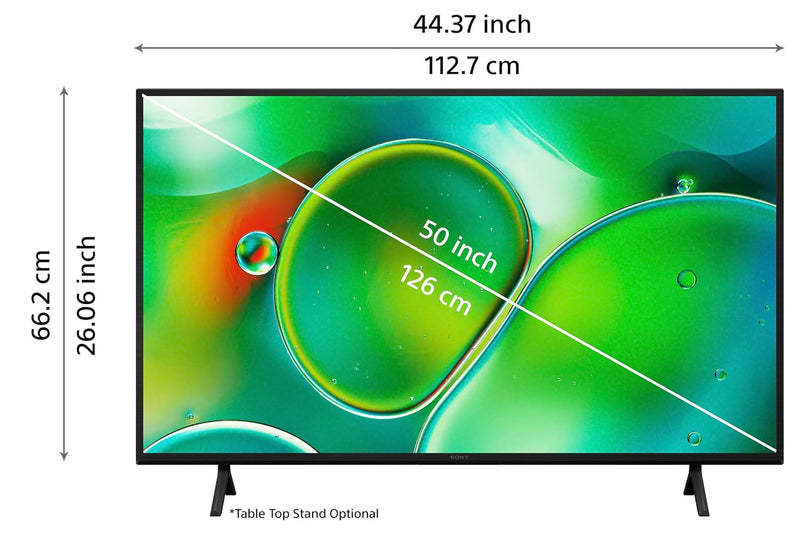 Sony BRAVIA 2 Series 126 cm (50 inches) 4K Ultra HD Smart LED Google TV (K-50S20 IN5)