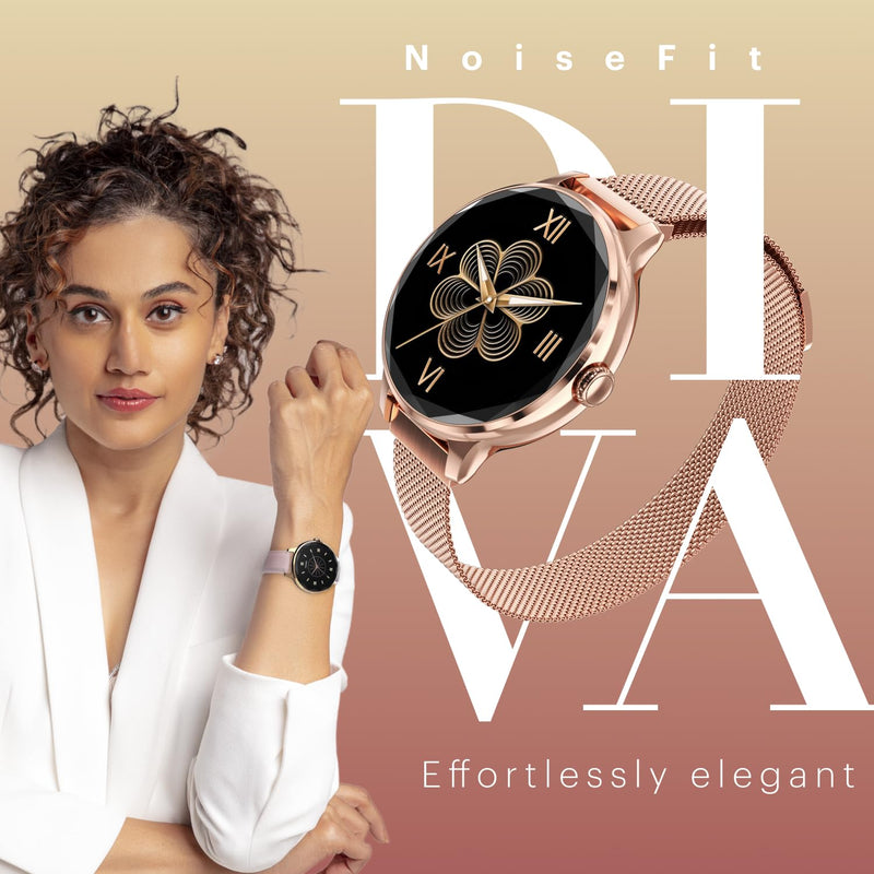 Noise Diva Smartwatch (NOISE - DIVA ROSE-PINK)