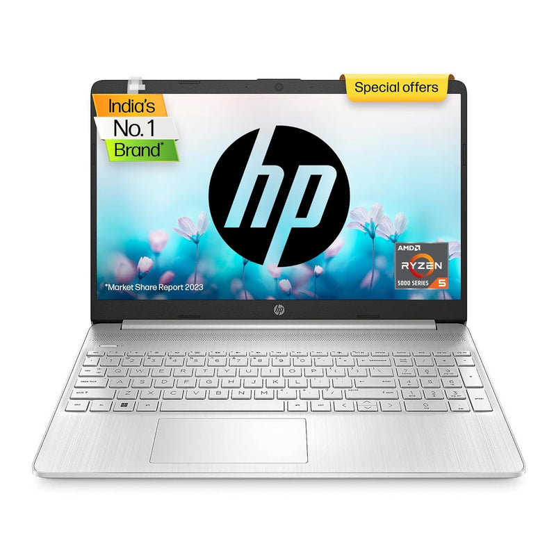 HP Laptop 15s, AMD Ryzen 5 5500U, 15.6-inch (39.6 cm), FHD, 8GB DDR4,