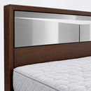 Darling Liberty Cot – Walnut Engineered Wood, King Size