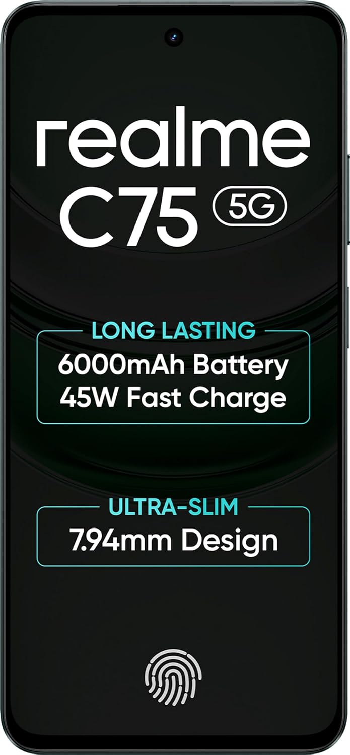 Realme C75 5G | 6GB+128GB | Midnight Lily