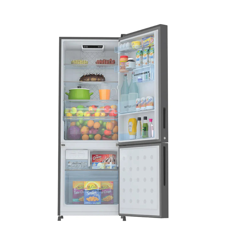 Haier 3 Star, 265 Litres, Frost Free Inverter Bottom Mount Refrigerator (HRB-3153PMG-P)