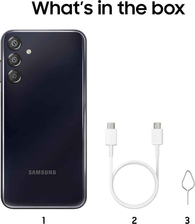 Samsung Galaxy F15 5G | 6GB+128GB | Ash Black