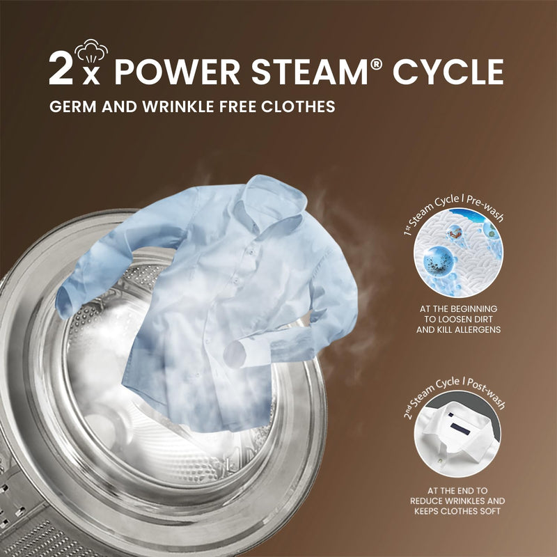 IFB Deep Clean | 9kg Front Load | Washing Machine with Power Steam