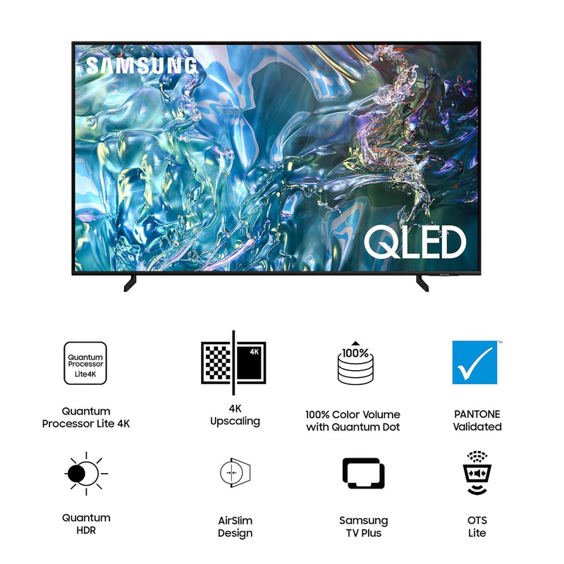 Samsung 138 cm (55 inches) 4K Ultra HD Smart QLED TV (QA55Q60DAULXL)