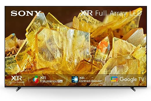 Sony Bravia 164 cm (65 inches) XR Series 4K Ultra HD Smart Full Array LED Google TV (XR-65X90L IN5)