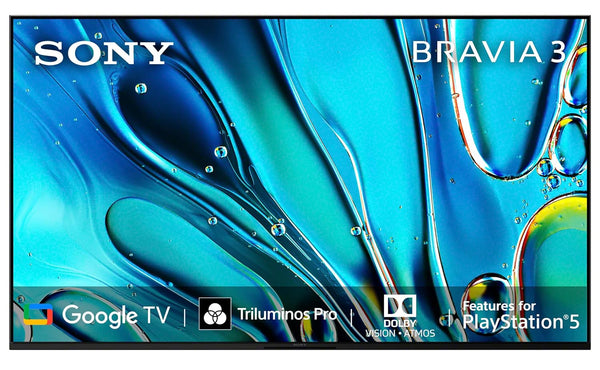 Sony BRAVIA 3 Series 139 cm (55 inches) 4K Ultra HD AI Smart LED Google TV (K-55S30 IN5)