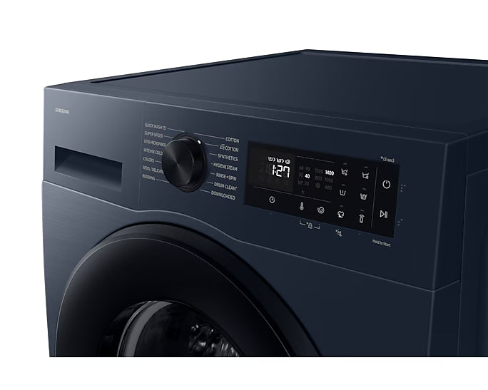 Samsung 12.0 kg Front Load Washing Machine with SmartThings AI & Energy Mode, (WW12DG5B24ASTL)