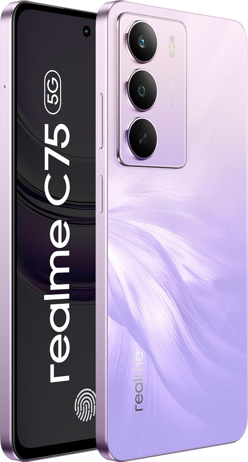 Realme C75 5G | 4GB+128GB | Purple Blossom