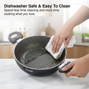 Prestige Omega Deluxe Granite Kadai  3.25 L - Black