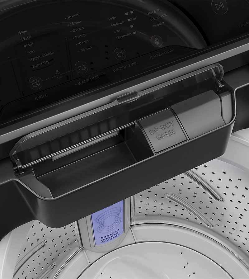 Godrej 8 KG, 5 Star Fully Automatic Top Loading Washing Machine | 750 RPM | WTEON VLVT 80 5.0 FDTS MTBK
