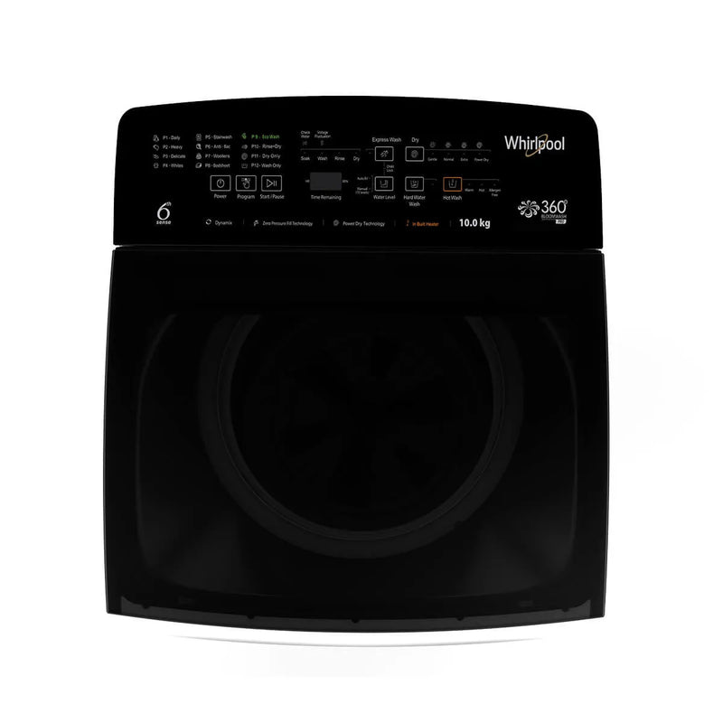 Whirlpool 10kg, 5 Star Fully Automatic Top Load Washing Machine with In-Built Heater (31688)