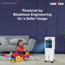 Kenstar PULSE HC 20 Litres 5 Star Personal Air Cooler (White & Purple)