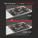 Vidiem VOGUE V1 3-Burner Gas Cooktop ( Black )