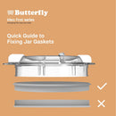 Butterfly ZieraBlack 1000 Watt 6 Jars Mixer Grinder 23000 RPM, Black