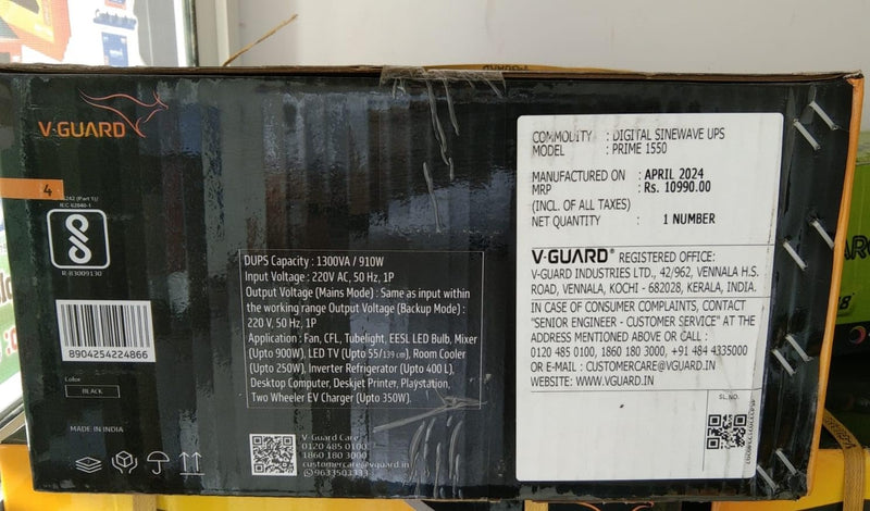 V-Guard Prime 1550 UPS