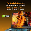 ASUS TUF Gaming A15, Gaming Laptop, AMD Ryzen 7 155, RTX 3050 GPU (16GB/1TB/39.62 cms (15.6) FHD/Windows 11 Home/Office Home 2024 - FA506NCG-HN448WS