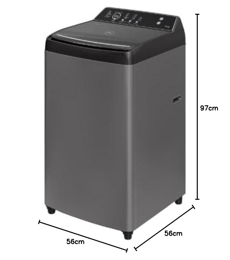 Godrej 7 Kg 5 Star With Fully Automatic Top Loading Washing Machine (WTEON VLVT 70 5.0 FDTN2  MTBK)