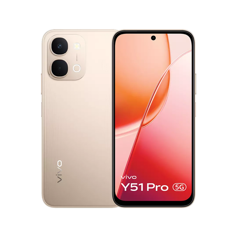 VIVO Y51 PRO 5G | 8GB+256GB | Noble Gold