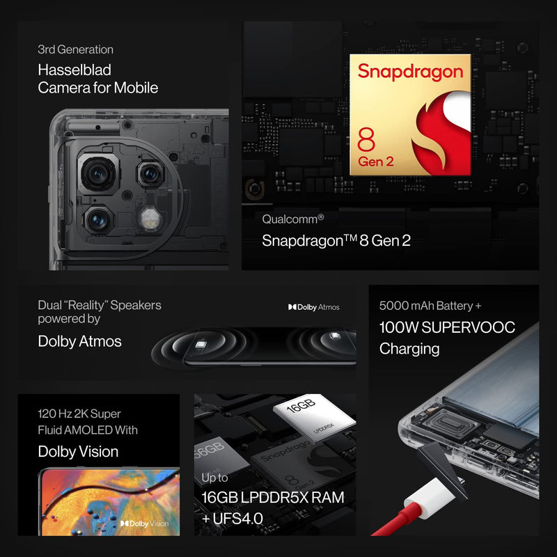 OnePlus 11 5G 16G+256GB - TITAN BLACK