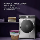 Lloyd 7.0 kg Tru Slim Fully Automatic Front Load Washing Machine (GLWF703TSGGB)