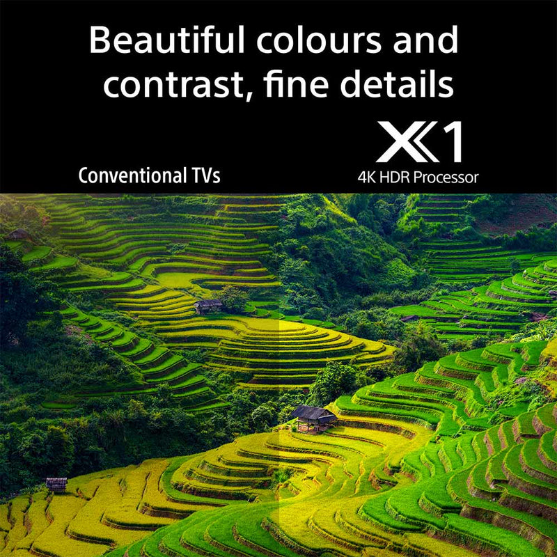 Sony 108 cm (43) BRAVIA 3 4K Ultra HD Smart LED Google TV K-43S30 (Black) | K-43S30 IN5