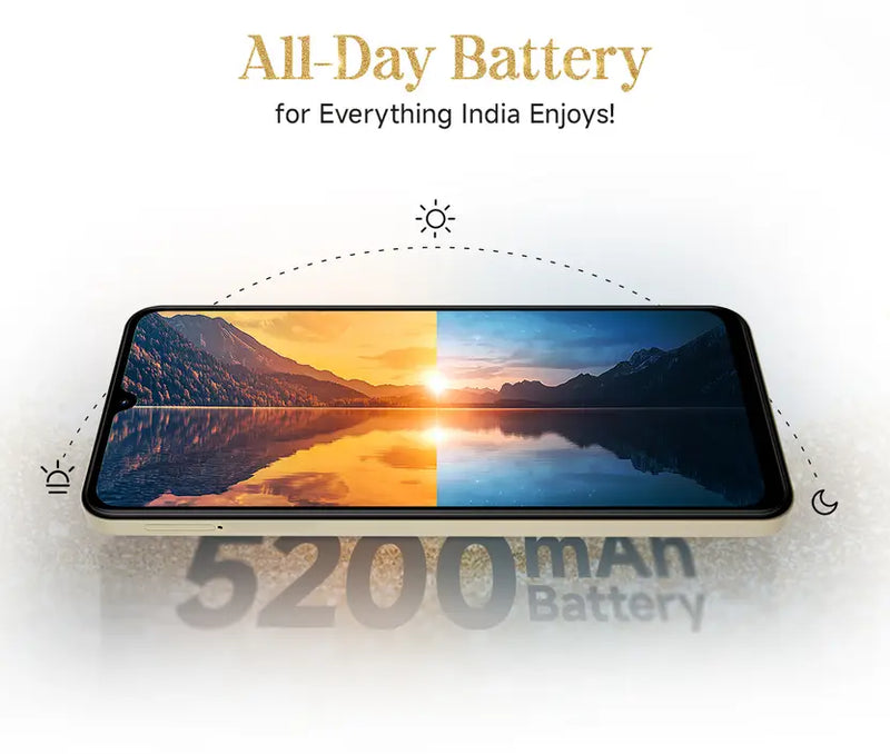 Redmi A5 | 4GB RAM+128GB | Jaisalmer Gold