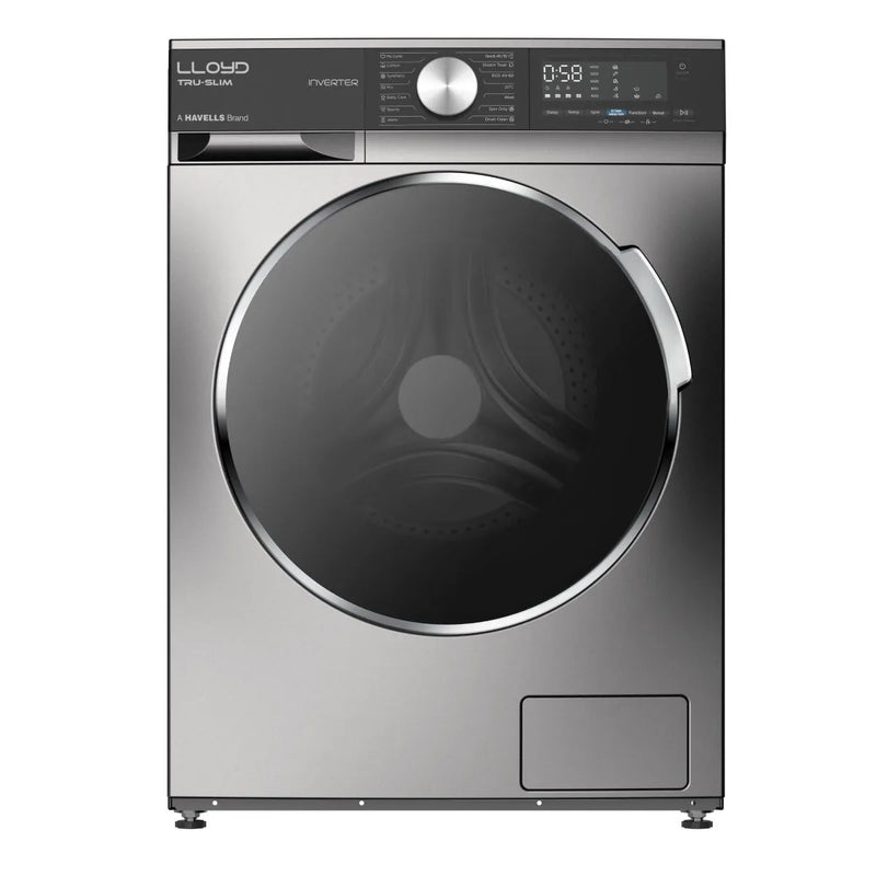 Lloyd 8.0 kg Tru Slim Fully Automatic Front Load Washing Machine (GLWF804TSGGB)