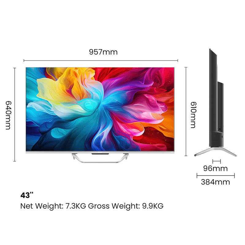 Haier QLED 109cm (43) Google TV - 43S800QT