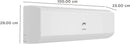 Godrej 1.5 Ton, 5 Star Split Inverter AC (AC 1.5T TR HIC 18J5TG WA SPLIT)
