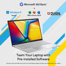 Asus X1504VAP | Intel Core 3 100U | 8GB + 512GB | Windows 11