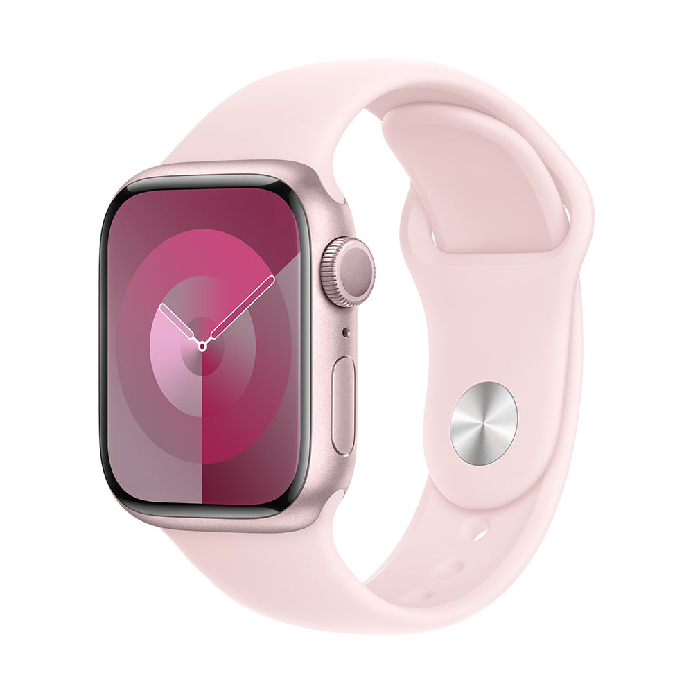 Apple Watch Series 9 GPS + Cellular 41mm Pink Aluminium Case with Ligh