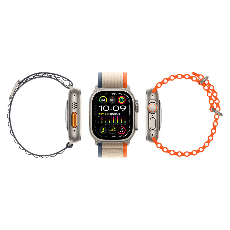 Buy Apple Watch Ultra 2 GPS + Cellular, 49mm Titanium Case with Blue Alpine  Loop - Large - Apple