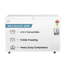 Haier 500 Litre, Double door | Convertible Hard Top Freezer (HFC-500DPW5)