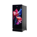 Haier 190L 3 Star | Single Door Refrigerator | Wave Glass (HRD-2113PWGA-N)