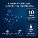 Blue Star 1.4 Ton 3 Star, Inverter Split AC (IA317PXU, White)